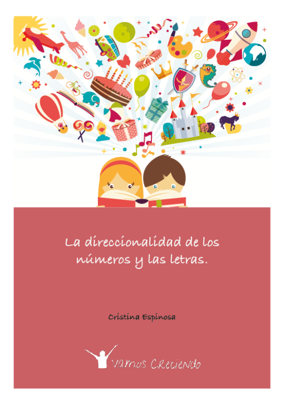Portada del ebook «La direccionalidad de los números y las letras», de Cristina Espinosa
