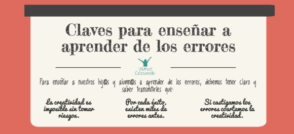 Claves para enseñar a aprender de los errores portada vamos creciendo
