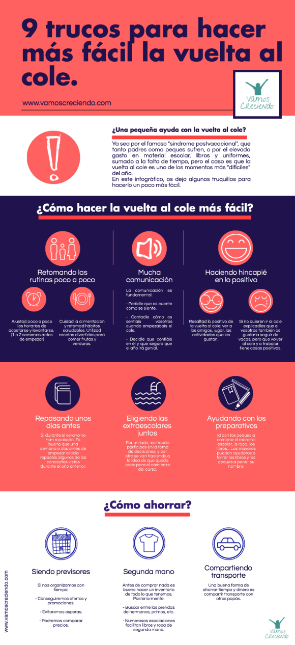 9 trucos para hacer mas facil la vuelta al cole_vamos creciendo